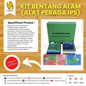 Alat Peraga Pendidikan KIT Bentang Alam (Alat Peraga IPS)