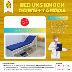 BED UKS Knoc Down + Tangga